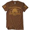 Yellowstone Licenza Ufficiale Barn Uomo Maglietta