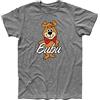 3styler T-Shirt Uomo Bubu 1 - L'amico dell'orso Yoghi - Boboo Bear - Yellowstone Park - Linea Classic - 100% Cotone 185 gr/mq (L, Grigio Melange)