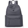 YUESITE Zaino da donna, impermeabile, casual, in nylon, leggero, per la scuola, per il tempo libero, per lo shopping, Gerypurple