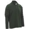 Taglie forti uomo Polo Maglia Cotone Manica Lunga Oversize No Maxfort (4XL, Verde)
