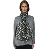 ERAKLE Sciarpa Donna in Seta e Cotone - Foulard Elegante Leggero per Tutte le Stagioni | Motivo Floreale, Animalier o Geometrico | Idea Regalo Chic (Nero)