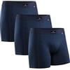 DANISH ENDURANCE Boxer Uomo Cotone, 3 o 10 Paia, Blu Scuro, XL
