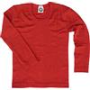 Cosilana - Maglia intima per bambini a maniche lunghe, in lana e seta