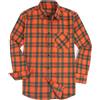 DOKKIA Abito casual da uomo a maniche lunghe Buffalo Plaid a scacchi Camicia in flanella aderente, L