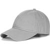 Zylioo Basecap, berretto da baseball, da uomo, XL, XXL, regolabile, per la testa grande, Tesa (7,5 cm), grigio chiaro (grigio chiaro), XXL
