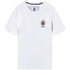 Aeronautica Militare T-Shirt Uomo TS2391 Tshirt Girocollo Frecce Tricolori (IT, Testo, XL, Regular, Regular, Bianco)