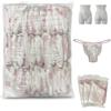 AQASKIN - Tanga [200 pz] Donna Monouso in TNT, Slip USA e Getta, Perizoma Mutanda per Spa, Centro Benessere, Estetista, Bianco.