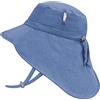 Jan & Jul Neck-Flap Sun Protective Play-Hat 50+ UPF Drawstring Adjustable