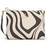 Braccialini Beth Print Pochette relizzata in similpelle dalla fantasia esuberante con tracolla removibile e regolabile.