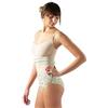 CALZITALY Body Contenitivo E Modellante | Body Snellente Massaggiante Anticellulite | Bianco, Nero, Naturale | S, M, L, XL, XXL | Made in Italy | (S, Naturale)