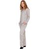 Noidinotte; more than pyjamas Noidinotte - Pigiama Donna Lisette in Raso a Taglio Uomo - S Panna