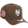 New Era New York Mets MLB World Champions 1969 Sidepatch Walnut 9Forty A-Frame Snapback cap