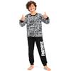 Get Trend Pigiama Bambino Set, Lungo Pigiami Bambini e Adolescenti, Accogliente Abbigliamento da Casa, Idea Regalo Ragazzo
