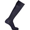 ROSSI CALZE 6 Paia Calza Uomo Lunga 504 ROSSI in Lana Rimagliata a Mano - Calde, Eleganti e Confortevoli, Ideali per l'Inverno - Disponibili in Nero, Antracite, Blu e Francese