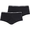 Jockey 2-pack Moderno Classico Y-front Slip, Nero Piccolo