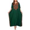 L-Peach Camicia da Notte Senza Spalline in Caftano Bohémien da Donna Loungewear Abito da Spiaggia Copricostume Sarong Pareo