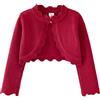 Mjjsk Coprispalle a maniche lunghe per ragazze, cardigan semplice con un bottone, alla moda, lavorato a maglia, cappotto leggero casual morbido lavorato a maglia