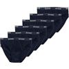Sloggi Men Basic Midi 6P, Slip, Uomo, Blu, 6