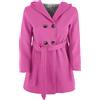 JOPHY & CO. Cappotto Bambina Doppiopetto con Cappuccio e Tasche (cod. 2078)