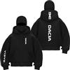 JANZBZSU Felpe con Cappuccio da Uomo Collision Color Balaclava per D.a.c.i.a. Giacche Cerniera Intera Abbigliamento Sportivo Antivento Felpa-HeiS||x_l