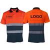 Honghuang Polo di Sicurezza Logo Personalizzato Uniforme di Costruzione Ciclismo Sport Outdoor Maglietta Ad Alta visibilità Magliette da Lavoro Riflettenti Traspiranti Custom 1,S