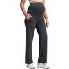 CRZ YOGA maternità Gamba Pantaloni Larga 80cm Misterioso Grigio 44