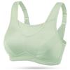 Wingslove Reggiseno Sportivo Donna, Reggiseno Senza Ferretto Non Imbottito Sostegno Forte (Verde Chiaro,3D)
