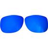 Wetnenss Lenti di Ricambio per Occhiali da Sole Rayban Justin RB4165 (54mm) Polarizzate, Spessore 1,5mm, Prevenzione della Salsedine, Resistente all'Olio (Rosso Scuro) (Rosso Scuro), Blu scuro