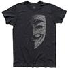 3styler T-Shirt Uomo V per Vendetta - Maschera Guy Fawkes - Linea Classic - 100% Cotone 185 gr/mq