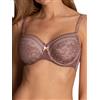 Rosa Faia 5653-769 Fleur Donna Reggiseno Coppa Piena Plus Size con Ferretto Pizzo Flroeale Rosa Berry 3H