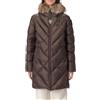 Blauer Giubbino lungo Impermeabile, Piumino lungo da donna ALTHEA 25WBLDK03098 325GR. (IT, Testo, M, Regular, Regular, 365EI CASTAGNA interno beige)