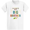 Second Ave Gift Company Second Ave, maglietta bianca con scritta in inglese I'm going to be a big brother (lingua italiana non garantita)