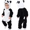 COOKY.D Costume Halloween Unisex Cappuccio Animale per Neonati,2-36 Mesi | Flanella Calda Costume Halloween Festivo,Completo Carnevale,Ideale per Family Book Day,Accogliente per l'Inverno