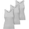 Ladeheid Canottiera Donna Cotone Intimo Donna Confortevole e Traspirante, Canotta Donna Canottiere Donna Cotone, Top Donna Elegante, Set di 3 Pezzi LA40-262
