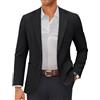 PJ PAUL JONES Giacca da uomo casual con risvolto dentellato | 2 pulsanti, leggero, slim fit, business