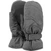 Barts Basic Ski Guanti a Manopola Donna/Uomo - invernali da donna uomo con fodera, Chiusura a strappo Inverno autunno/inverno - 7 HS grigio
