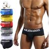 Casey Kevin Slip Uomo Cotone, Mutande Uomo Slip Briefs, Comodo portivo Intimo Elasticizzato Solid Basic Underwear Pacco da 6