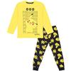 Pokémon Pokemon Pigiama a maniche lunghe Pikachu Ragazzo e Ragazza Unisex, giallo., 152