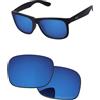 PapaViva Lenti di ricambio compatibili con occhiali da sole Ray-Ban Justin RB4165 da 54 mm, Acqua profonda., RB4165 54mm