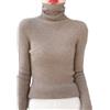 Niiyyjj Donne 100% Lana Merino Dolcevita Maglione Maniche Lunghe Base Base Camicia Solido Sottile Maglioni