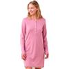 Noidinotte; more than pyjamas Noidinotte - Camicia da Notte Donna in Caldo Cotone Articolo Cuore. - M Rosa