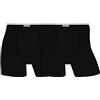 jbs Boxer da uomo (confezione da 2) di alta qualità, alta resistenza e durata grazie alle fibre di cotone extra lunghe, per tutto l'anno (senza foglietti graffiati), nero/bianco, S-XXL
