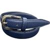 Bymee Live as you like BYMEE Cintura Donna da 2,5 cm in pelle di vitello e fibbia argentata Made in Italy