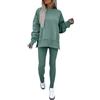 Generico Tute Donna Da Casa Invernale Firmate Completi Due Pezzi Pullover Felpa Senza Cappuccio E Jogging Pantaloni Set Coordinati Abbigliamento Taglie Forti Morbida Tuta Palestra Sportivo Tute Casual Leggera
