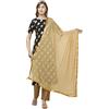 DUPATTA BAZAAR Dupatta in chiffon impreziosito da donna.
