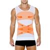 Casey Kevin Compressione Uomo Shapewear Canotta Contenitiva Snellente Intimo Modellante Dimagrante Fascia Pancia Sportivo Fitness Canottiera Canottiere Intimo Elasticizzato
