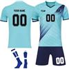 JKJFJKA Maglia da Calcio per Adulti e Bambino Maglietta Personalizzata con Nome e Numero Completo da Calcio con Pantaloncini e Calzini Regali di Calcio Regali Personalizzati