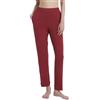 RAGNO Pantalone Donna Lungo Elastico in Vita Tasche Laterali Viscosa Articolo DQ15PY
