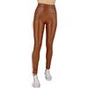 JOPHY & CO. Pantaloni in Ecopelle Donna Slim Skinny (cod. 9807) (S, Marrone)
