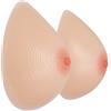 Tex-Eorey Tette finte Silicone False Boobs - Forme del Seno Falso Seno Simile al Seno Finto per Protesi mammaria Transgender per Mastectomia Transgender, autoadesiva,Pelle,S`500/pair